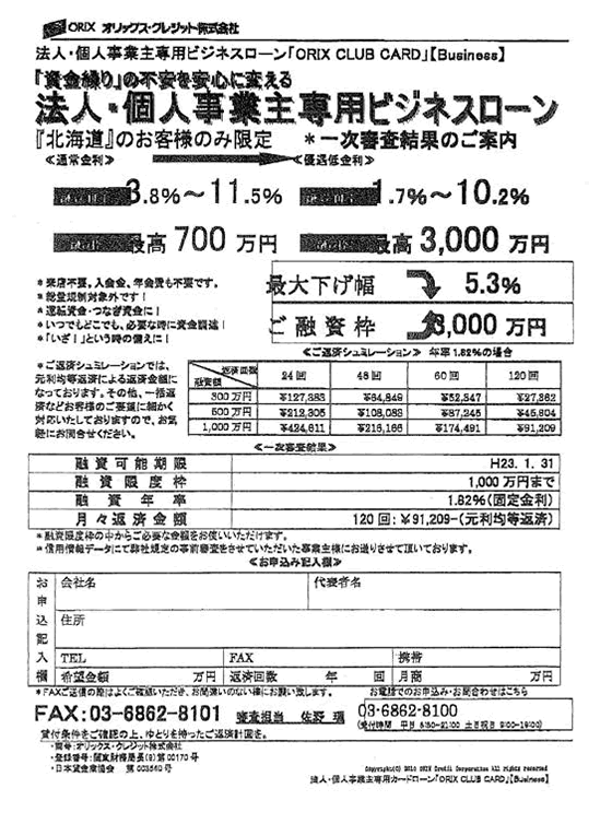 オリックス・クレジット株式会社