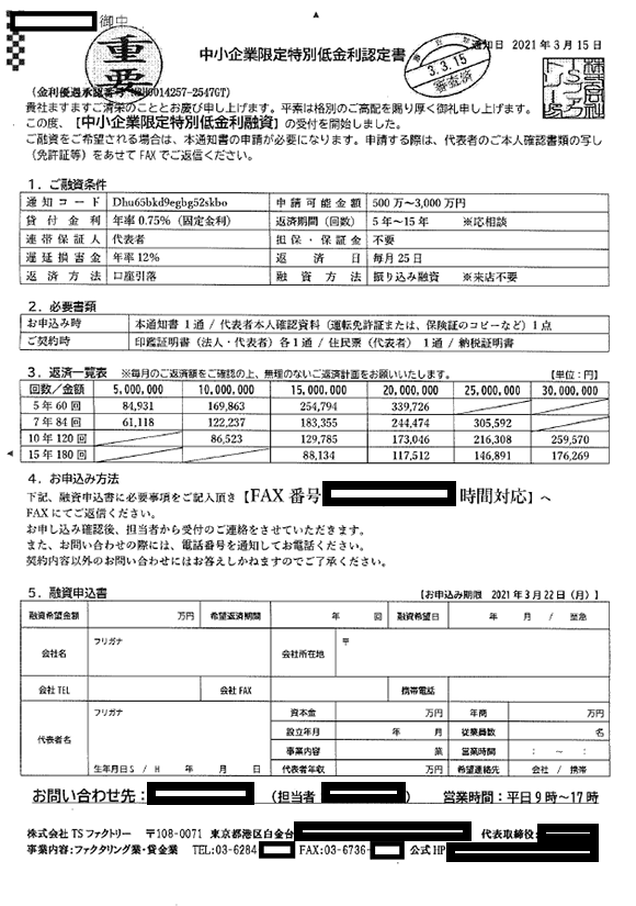 株式会社TSファクトリー